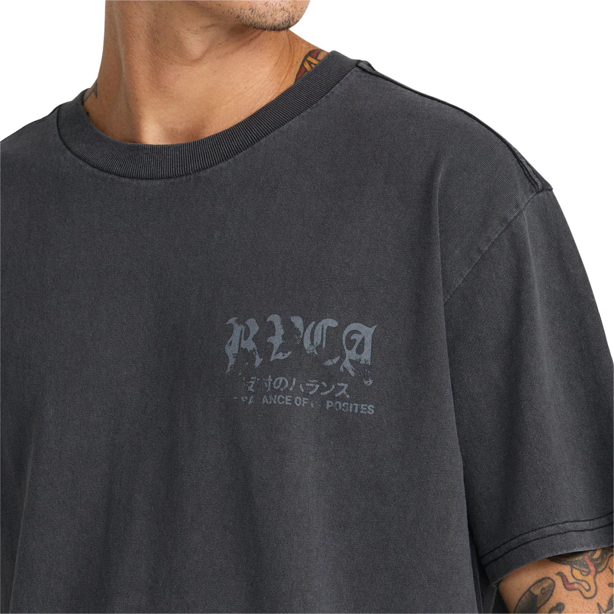RVCA Big Press T-Shirt - Black - Image 5