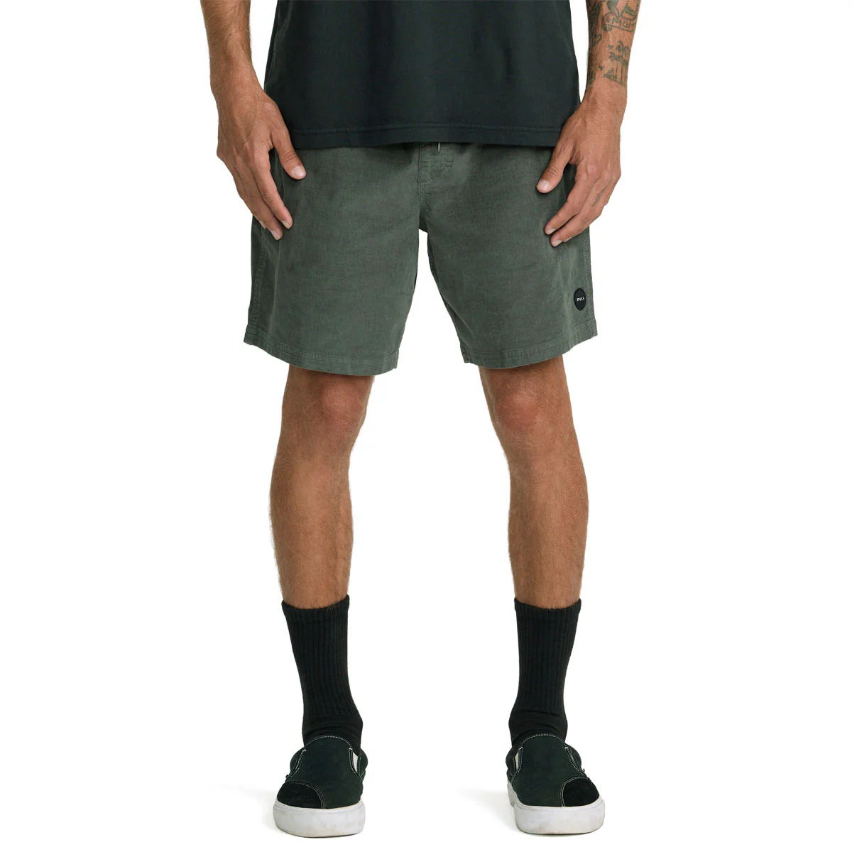 RVCA Escape Elastic Cord Shorts - Sage Leaf - Image 2