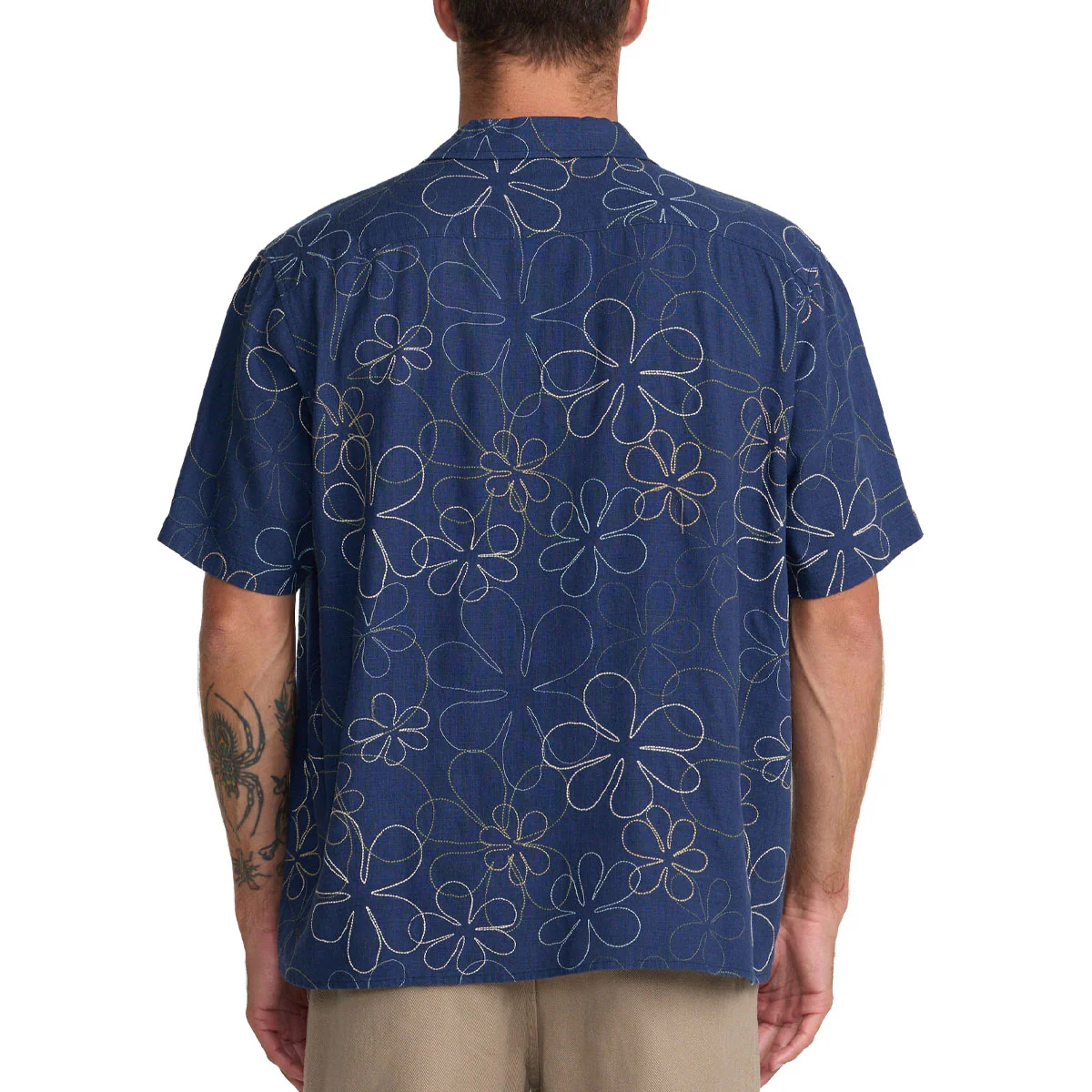RVCA Full Bloom Shirt - Indigo - Image 2
