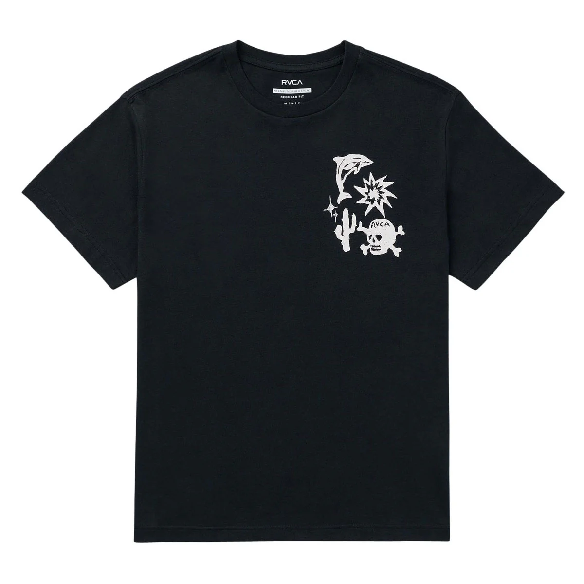 RVCA High On Life T-Shirt - Black - Image 2