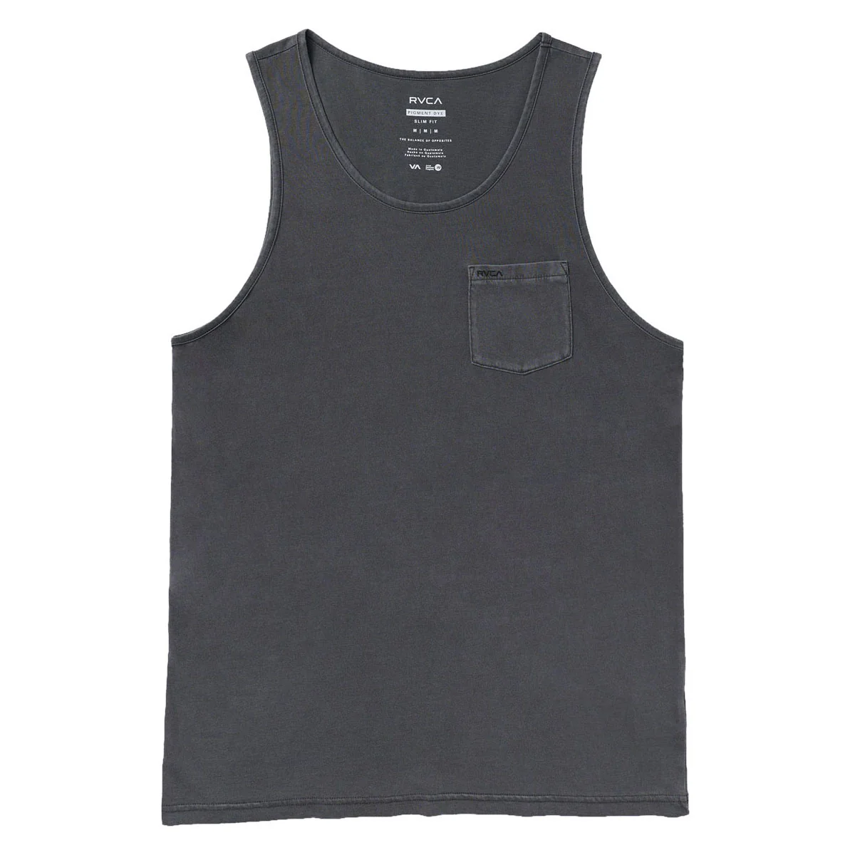 RVCA PTC 2 Pigment Tank Top - Pirate Black