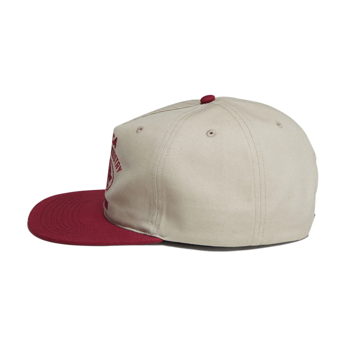 RVCA Sky Cat Snapback Hat - Slate Blue - Image 4