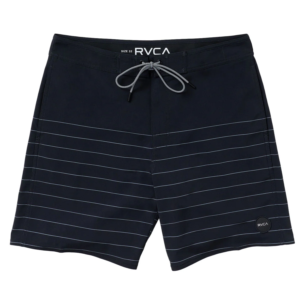 RVCA Steady Stripe Boardshorts - Black