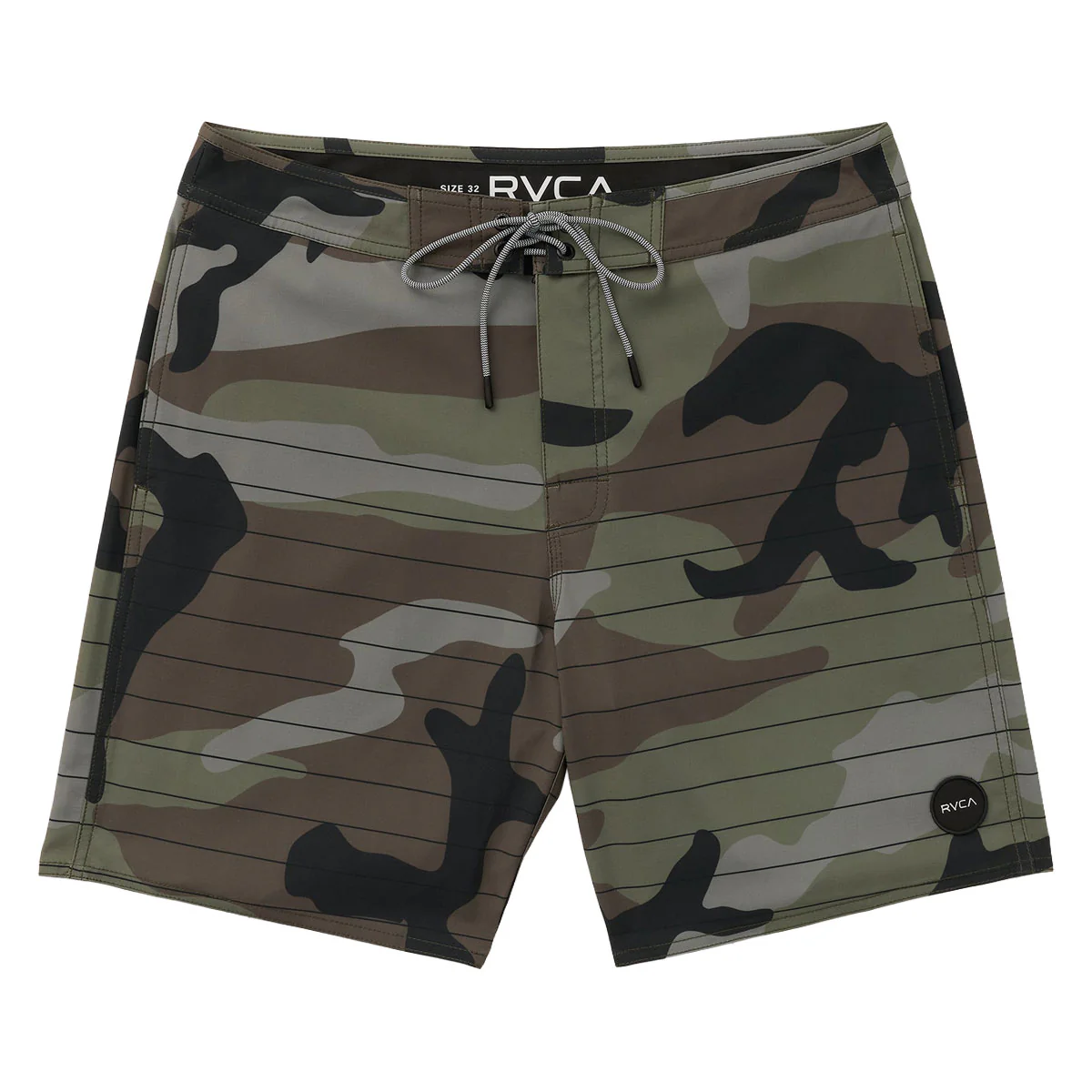 RVCA Steady Stripe Boardshorts - Camel