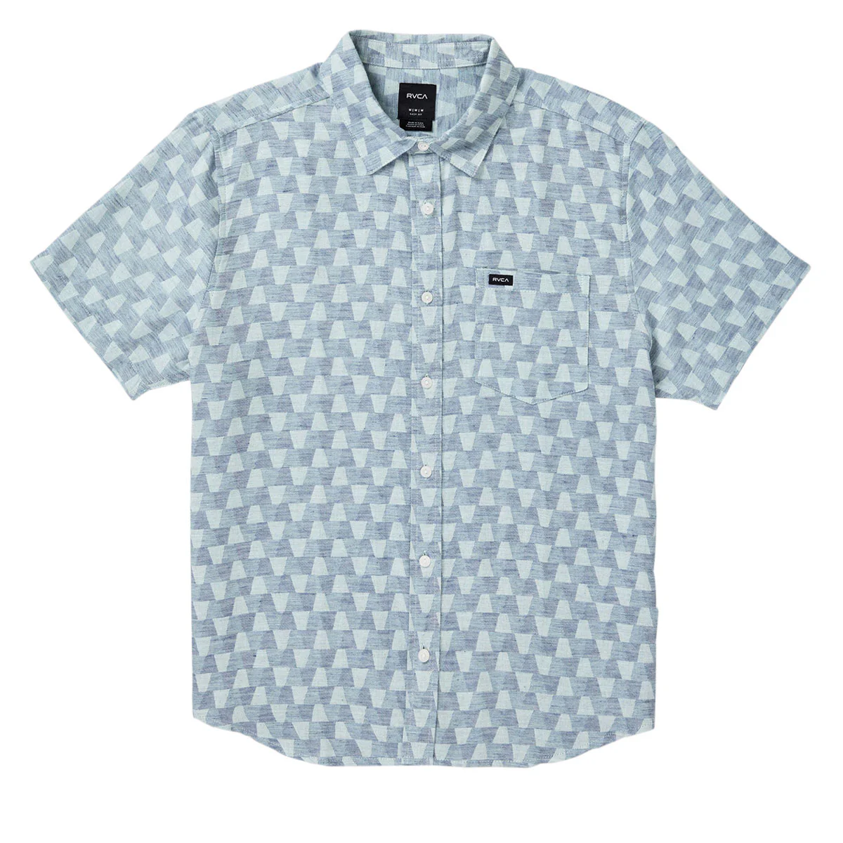RVCA VA Monogram Shirt - Vintage Navy - Image 5