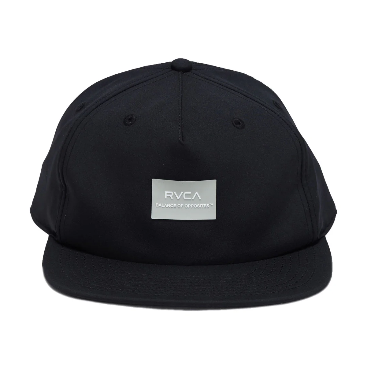 RVCA Vacancy Snapback Hat - Black - Image 3