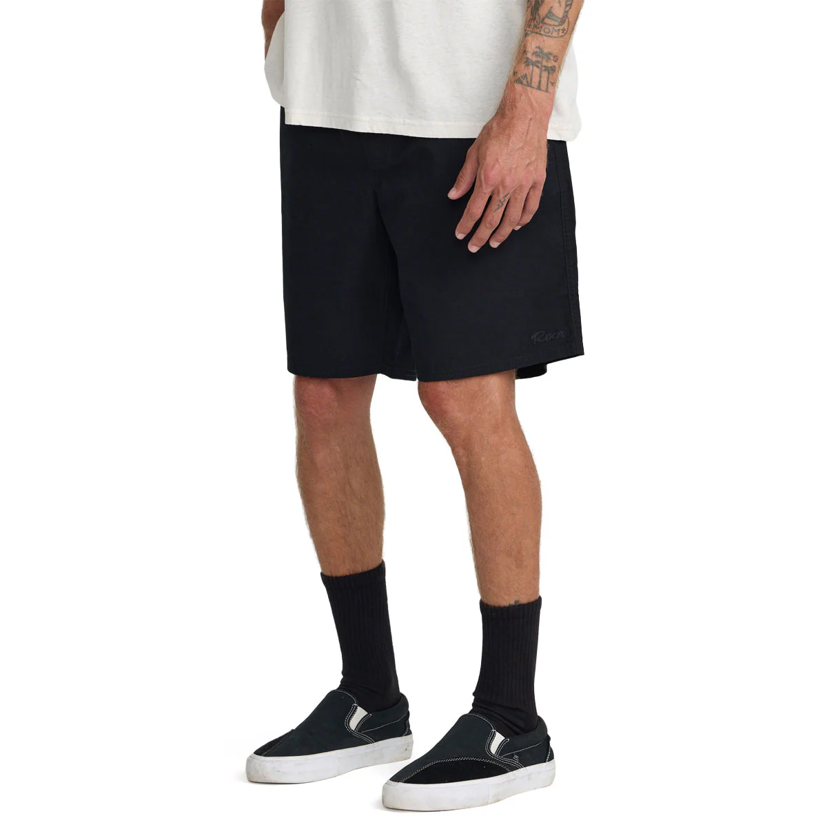 RVCA Weekend Elastic 2 19" Shorts - RVCA Black - Image 3
