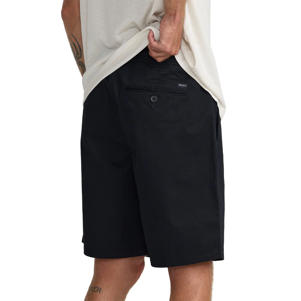 RVCA Weekend Elastic 2 19" Shorts - RVCA Black - Image 5