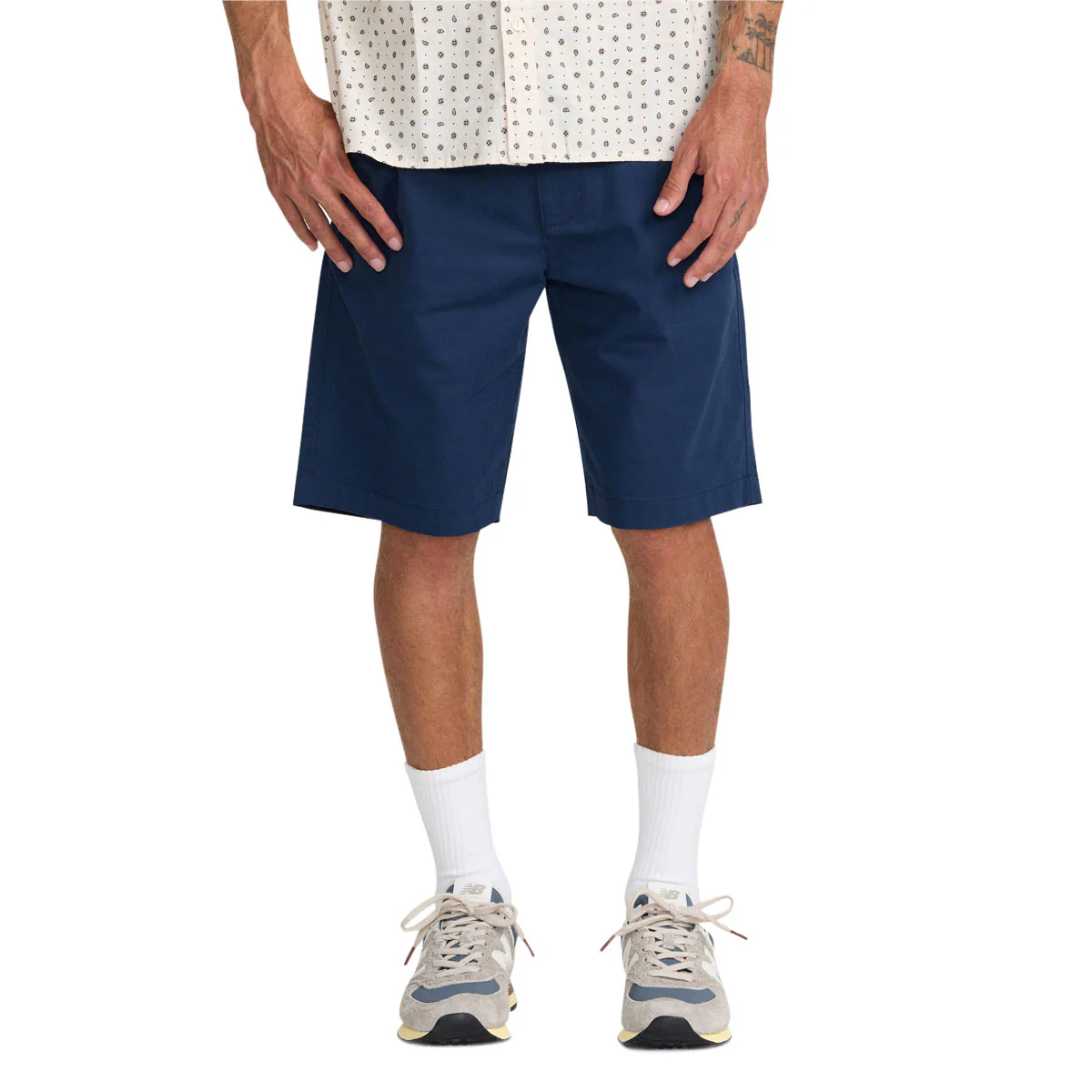 RVCA Weekend Stretch 2 Shorts - Navy Marine - Image 2