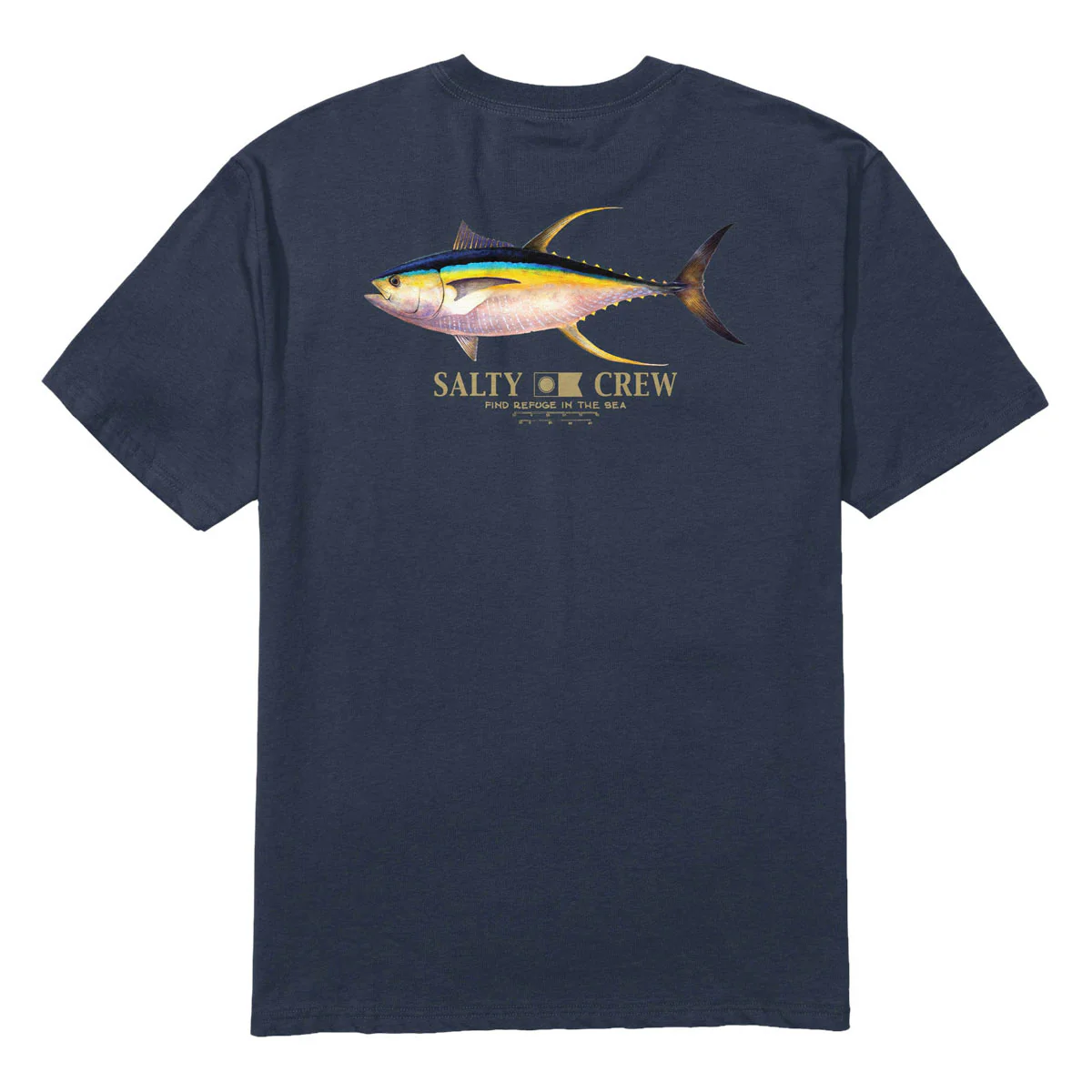 Salty Crew Ahi Classic T-Shirt - Navy
