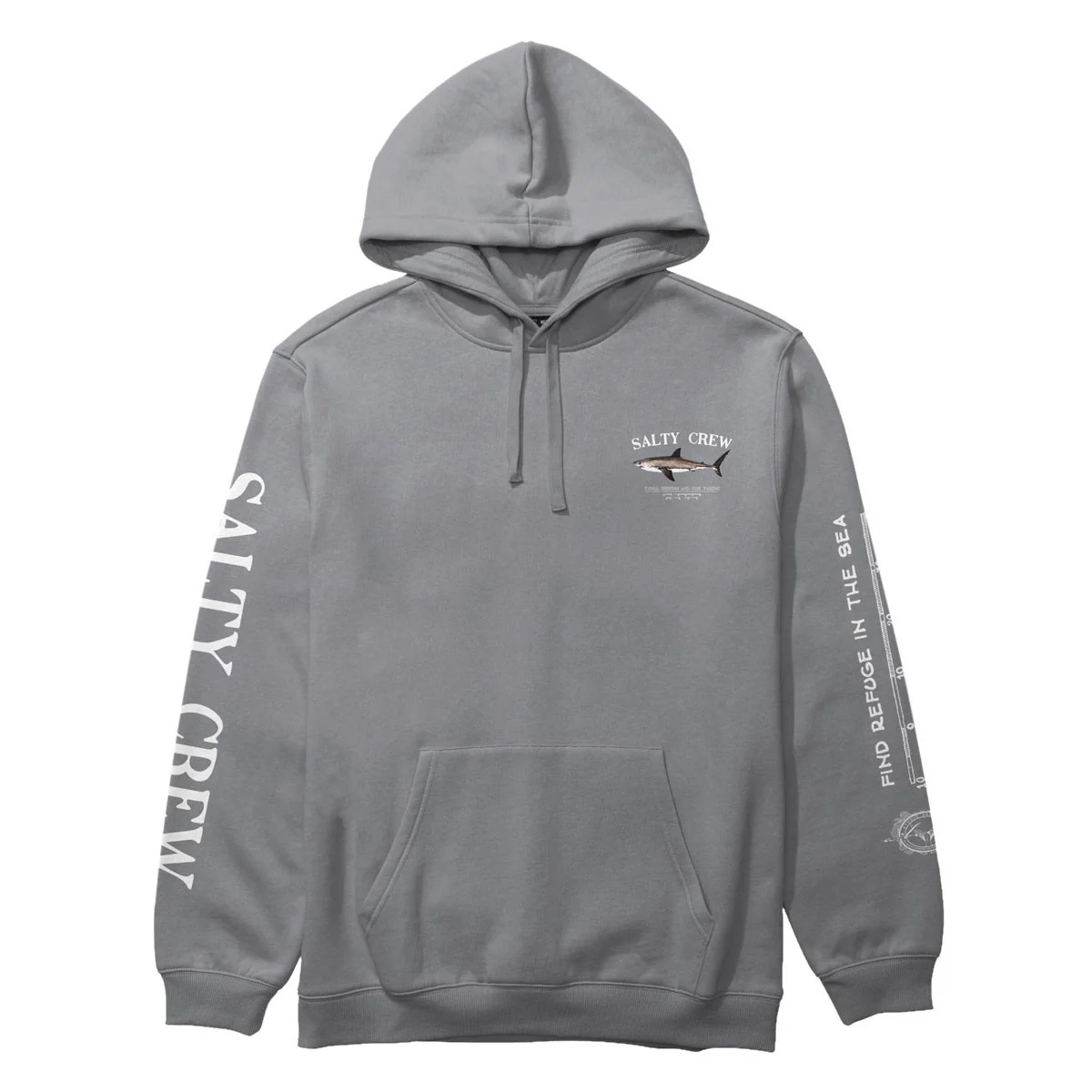 Salty Crew Bruce Fleece Hoodie - Shark Skin