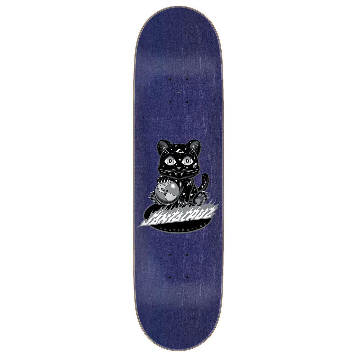 Santa Cruz Asta Space Kitten Twin Pro Skateboard Complete - 8.20" - Image 2