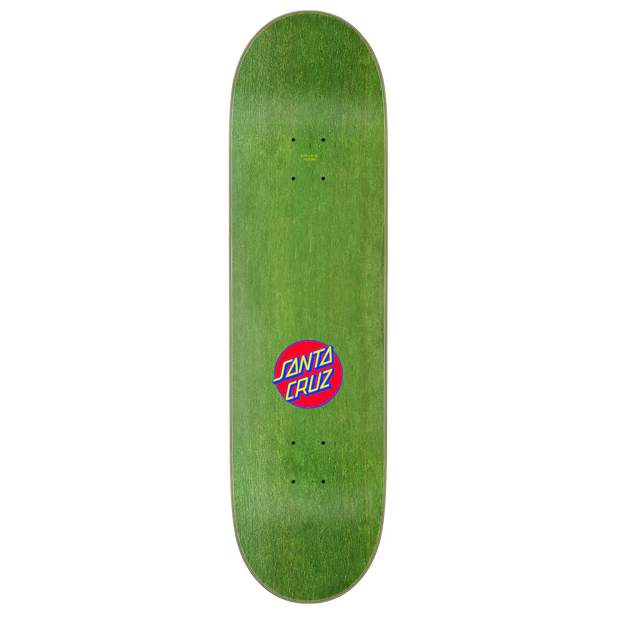 Santa Cruz Dot Guy Skateboard Deck - 8.375" - Image 2