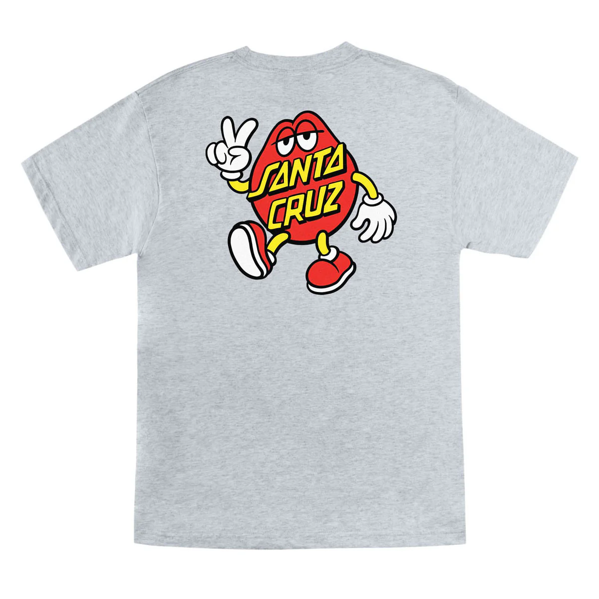 Santa Cruz Dot Guy T-Shirt - Sport Grey - Image 2
