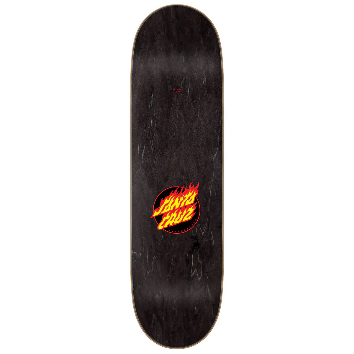 Santa Cruz Flame Dot Skateboard Deck - 8.60"