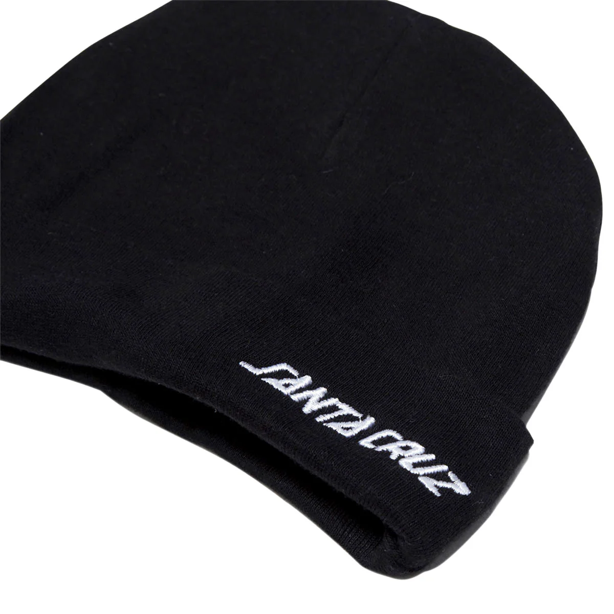 Santa Cruz Infant Solid Strip Beanie - Black - Image 2
