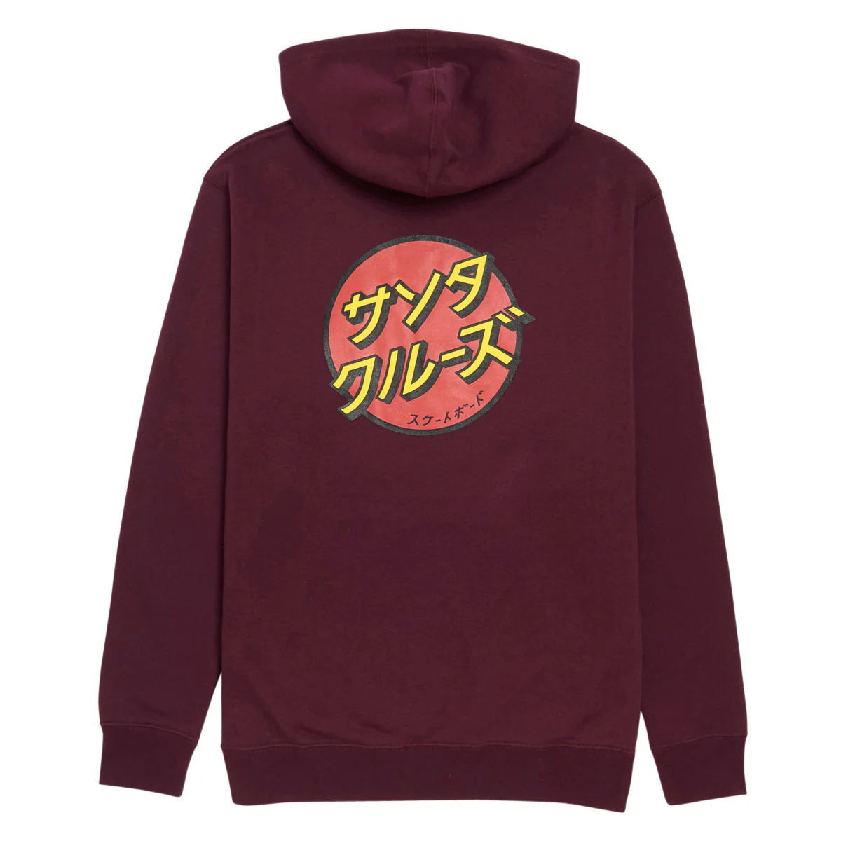 Santa Cruz Katakana Dot Hoodie - Maroon - Image 2