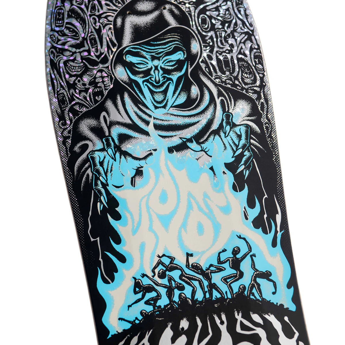Santa Cruz Knox Firepit II Reissue Skateboard Deck - 10.07" - Image 3