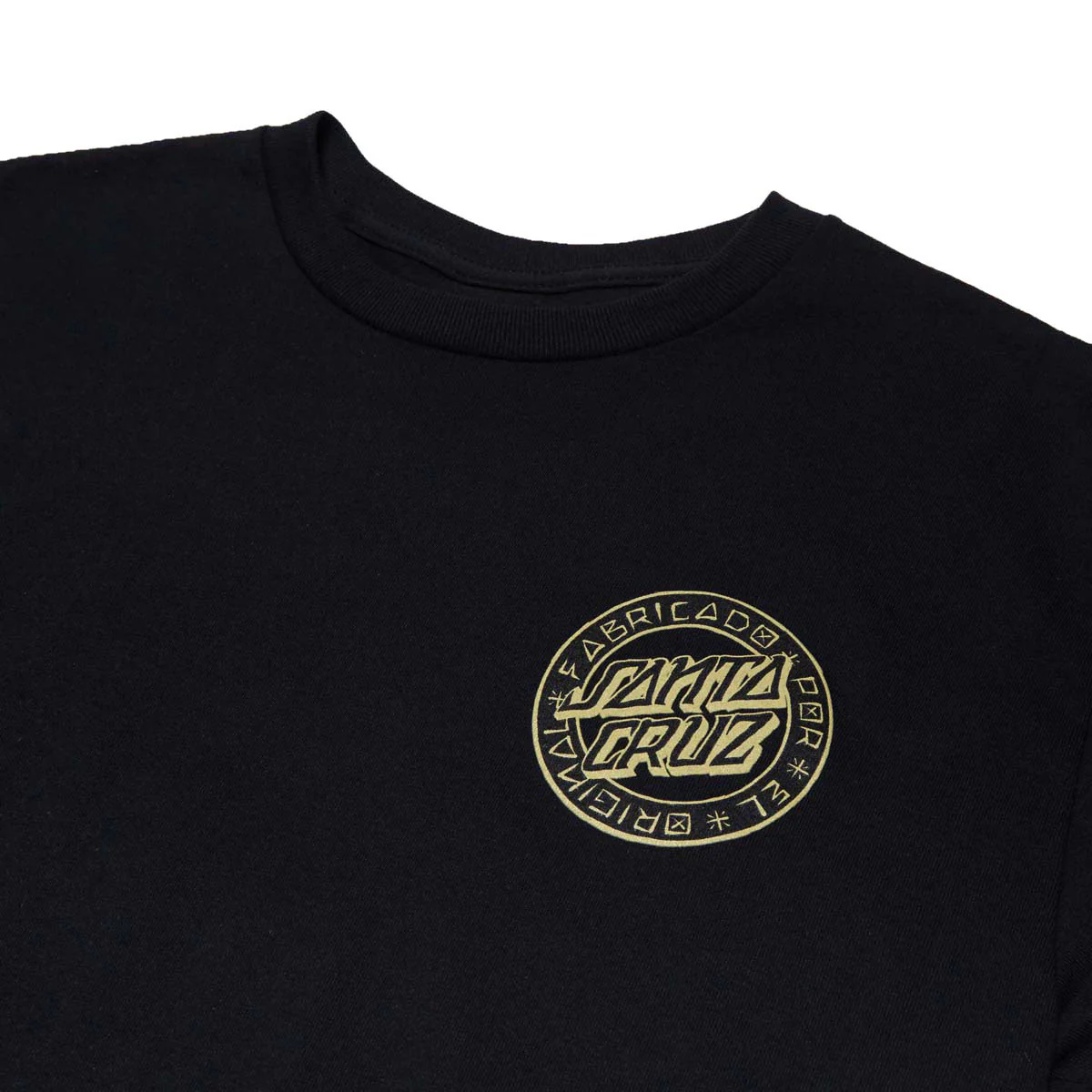 Santa Cruz Loco Dot Chest T-Shirt - Black - Image 2