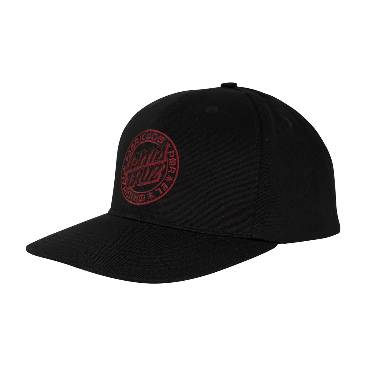 Santa Cruz Loco Dot Snapback Hat - Black