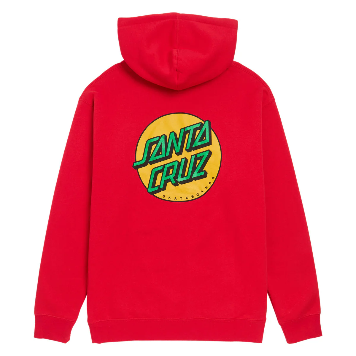Santa Cruz Other Dot Hoodie - Red/Gold/Green - Image 2