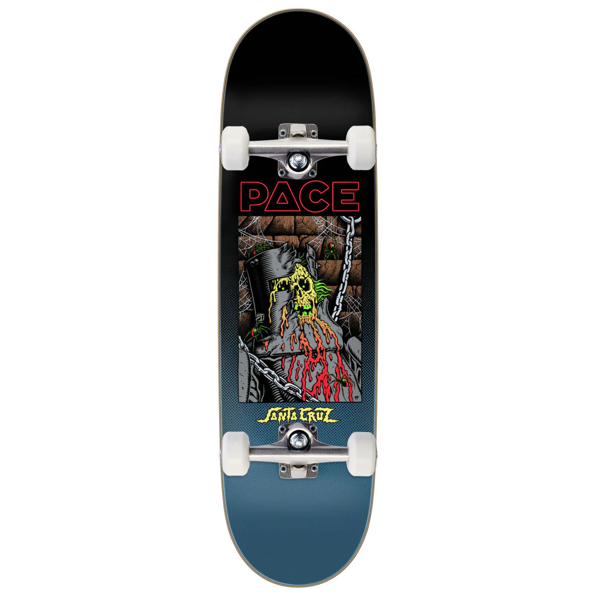 Santa Cruz Pace Dungeon Pro Skateboard Complete - 8.70"