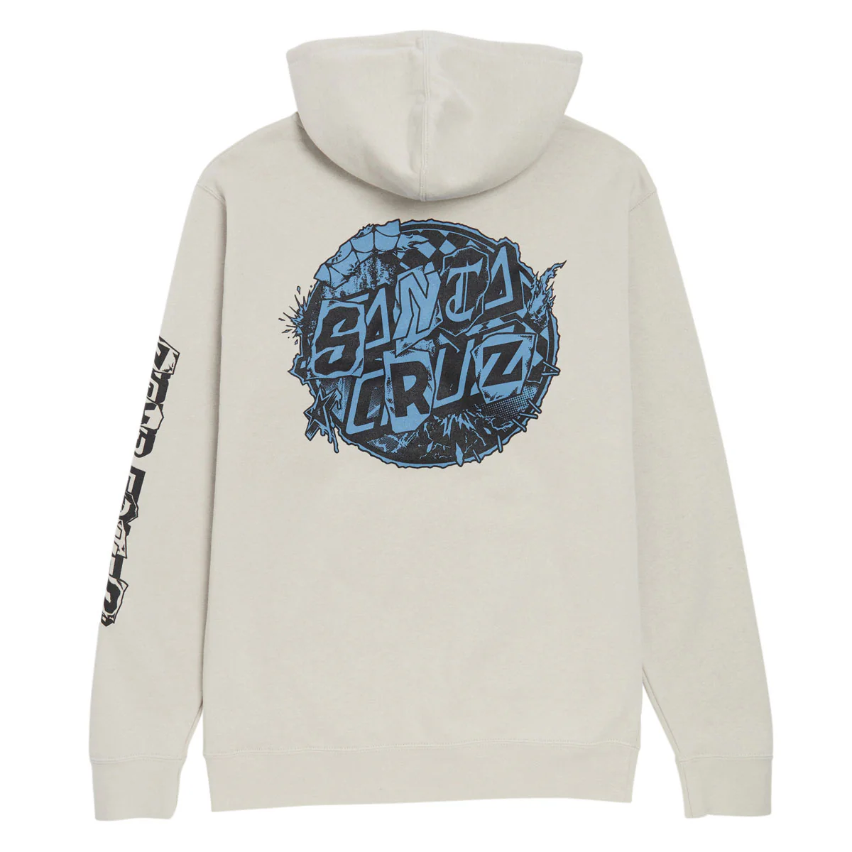 Santa Cruz Pay Off Dot Hoodie - Smoke - Image 2