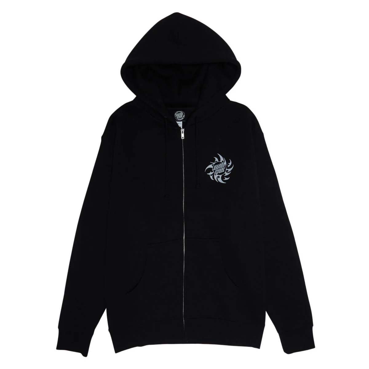 Santa Cruz Scourge Hand Zip Hoodie - Black