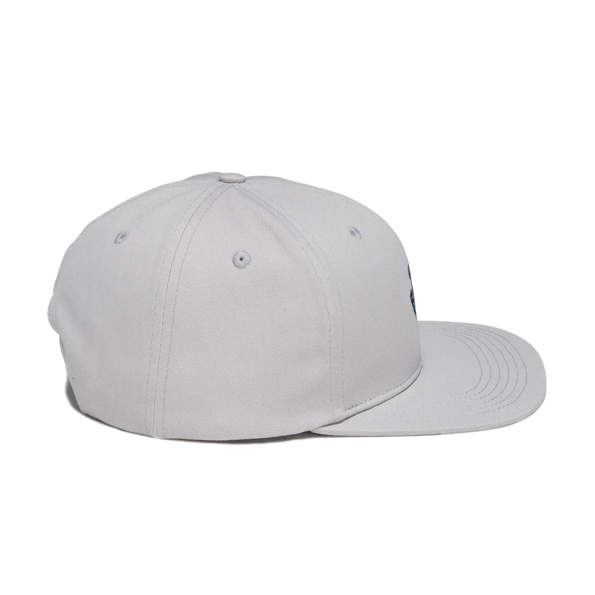 Santa Cruz Screaming Hand Snapback Hat - Light Grey - Image 4