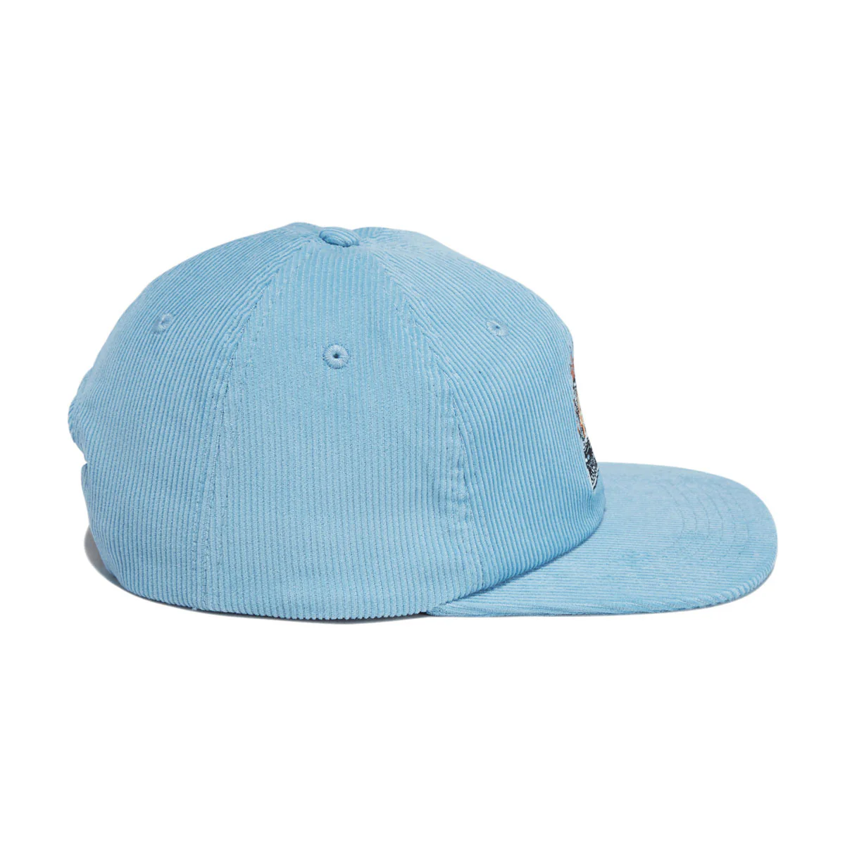 Santa Cruz Self Destruct Snapback Hat - Sky Blue - Image 3