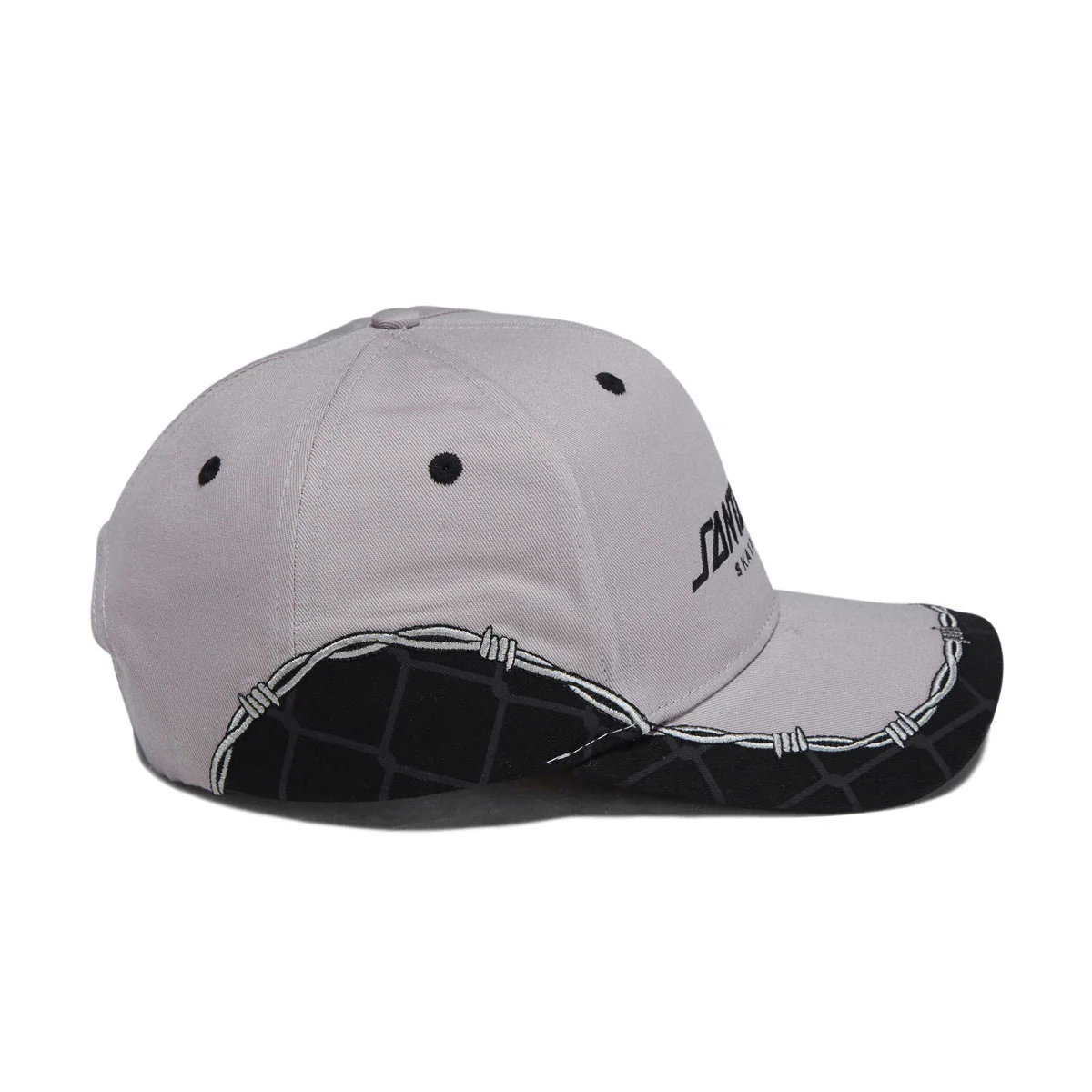 Santa Cruz Spot Snapback Hat - Grey Chain - Image 4