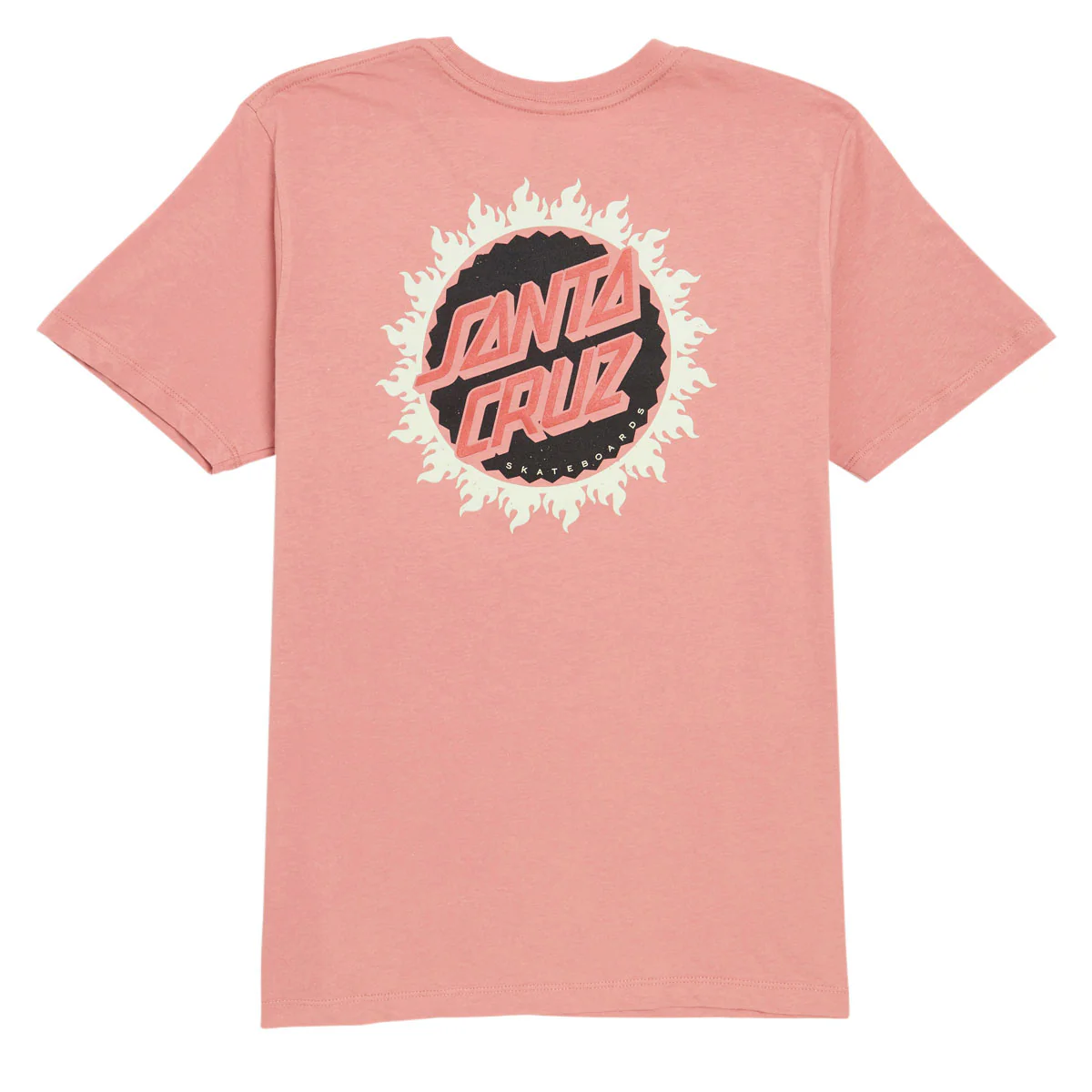 Santa Cruz Womens Outburst T-Shirt - Dusty Rose