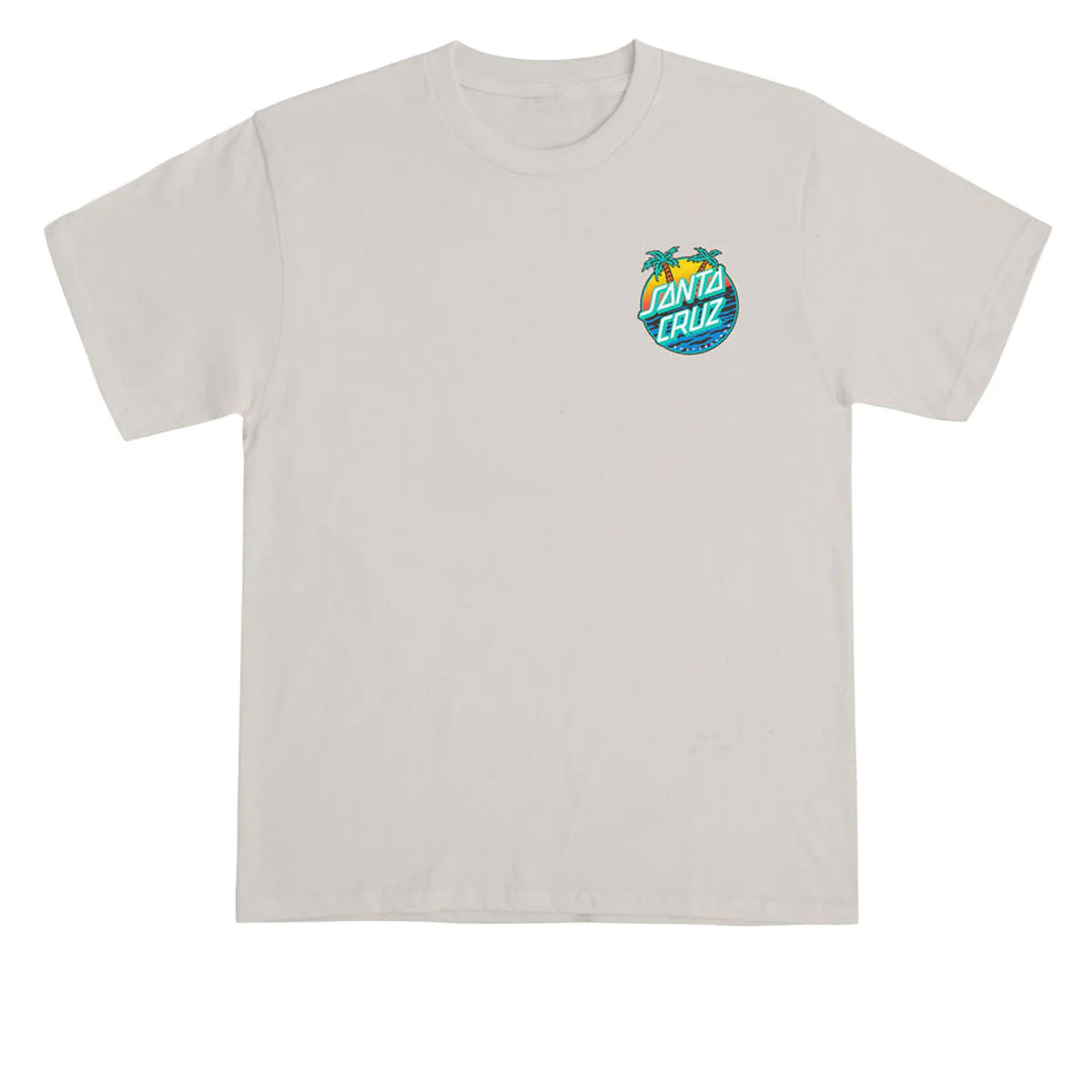 Santa Cruz Womens Retreat Dot T-Shirt - Bone - Image 2