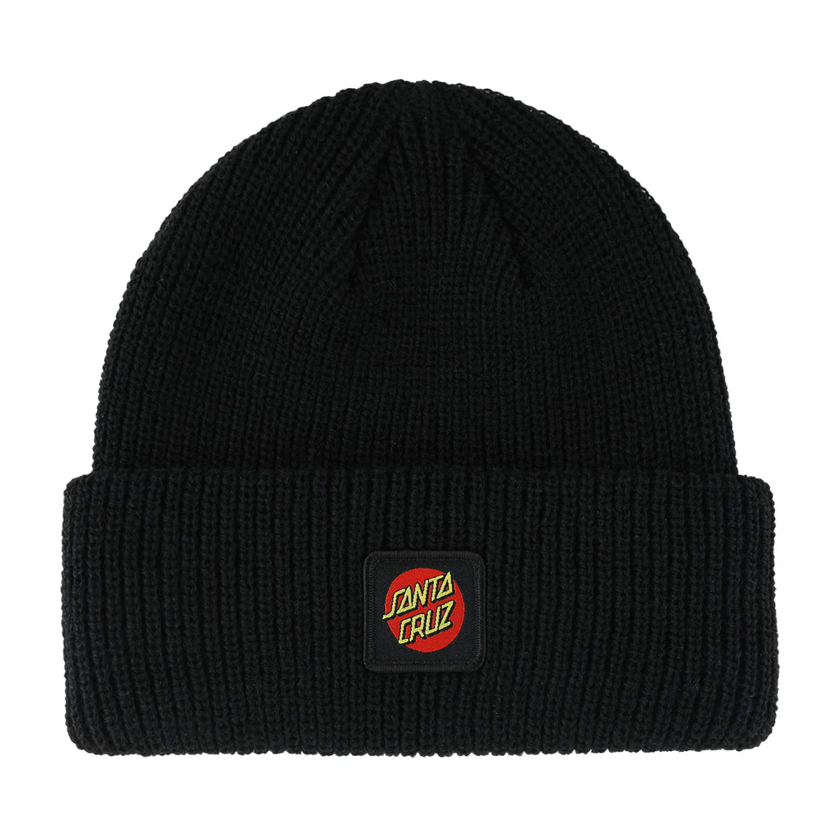 Santa Cruz Youth Cruz Label Beanie - Black