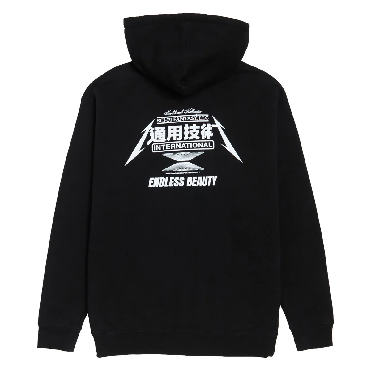 Sci-Fi Fantasy Endless Beauty Hoodie - Black - Image 2