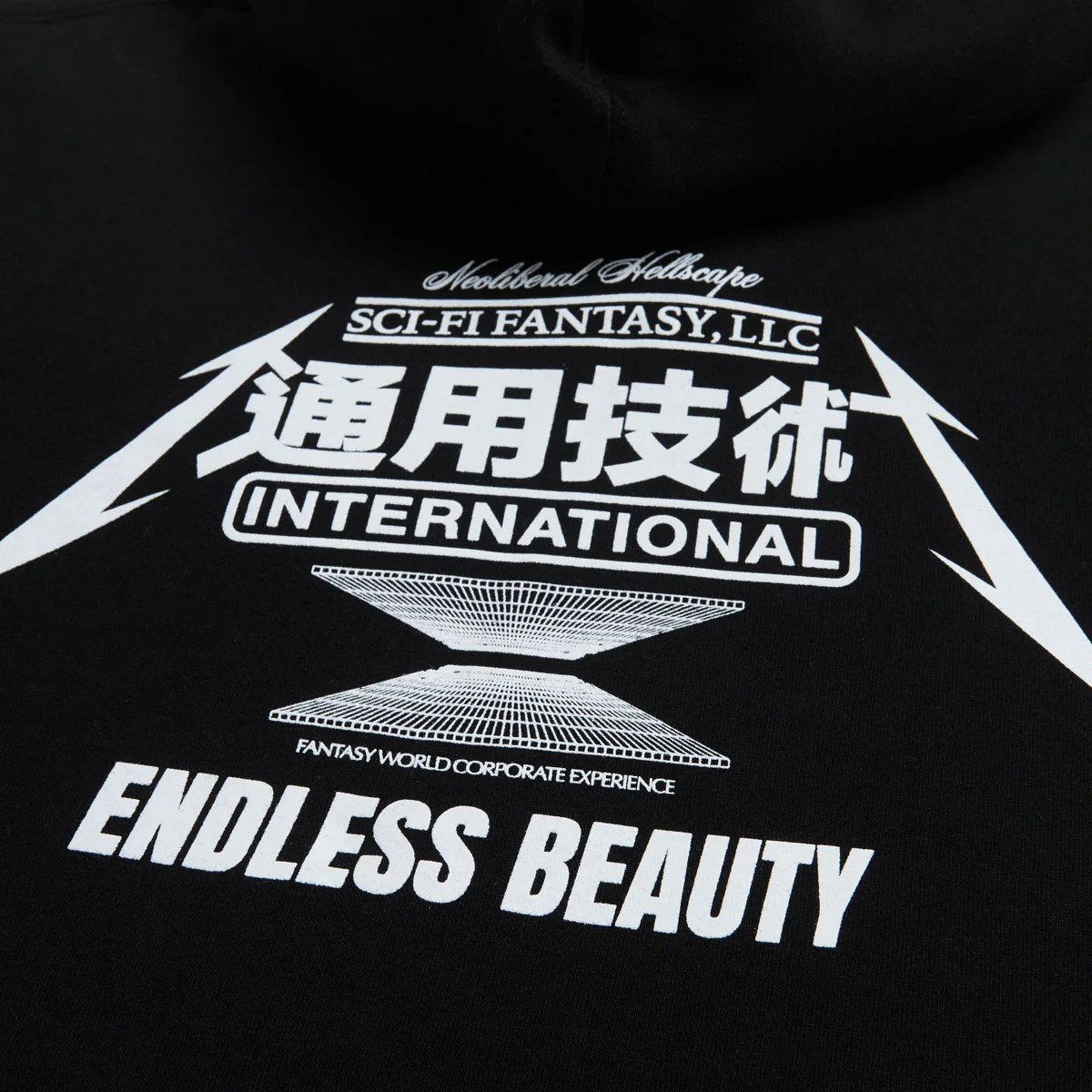Sci-Fi Fantasy Endless Beauty Hoodie - Black - Image 4