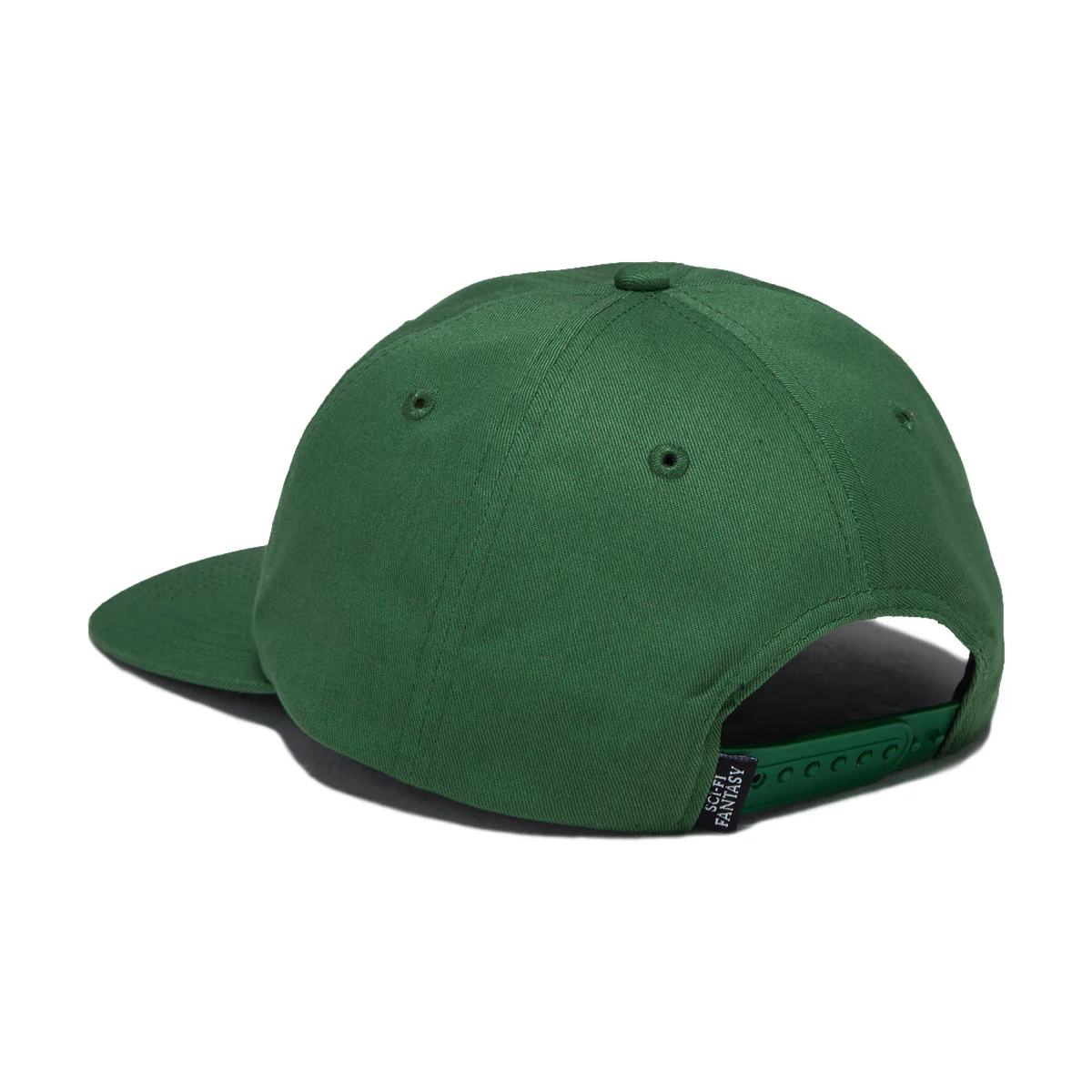 Sci-Fi Fantasy Herringbone Logo Hat - Green - Image 2