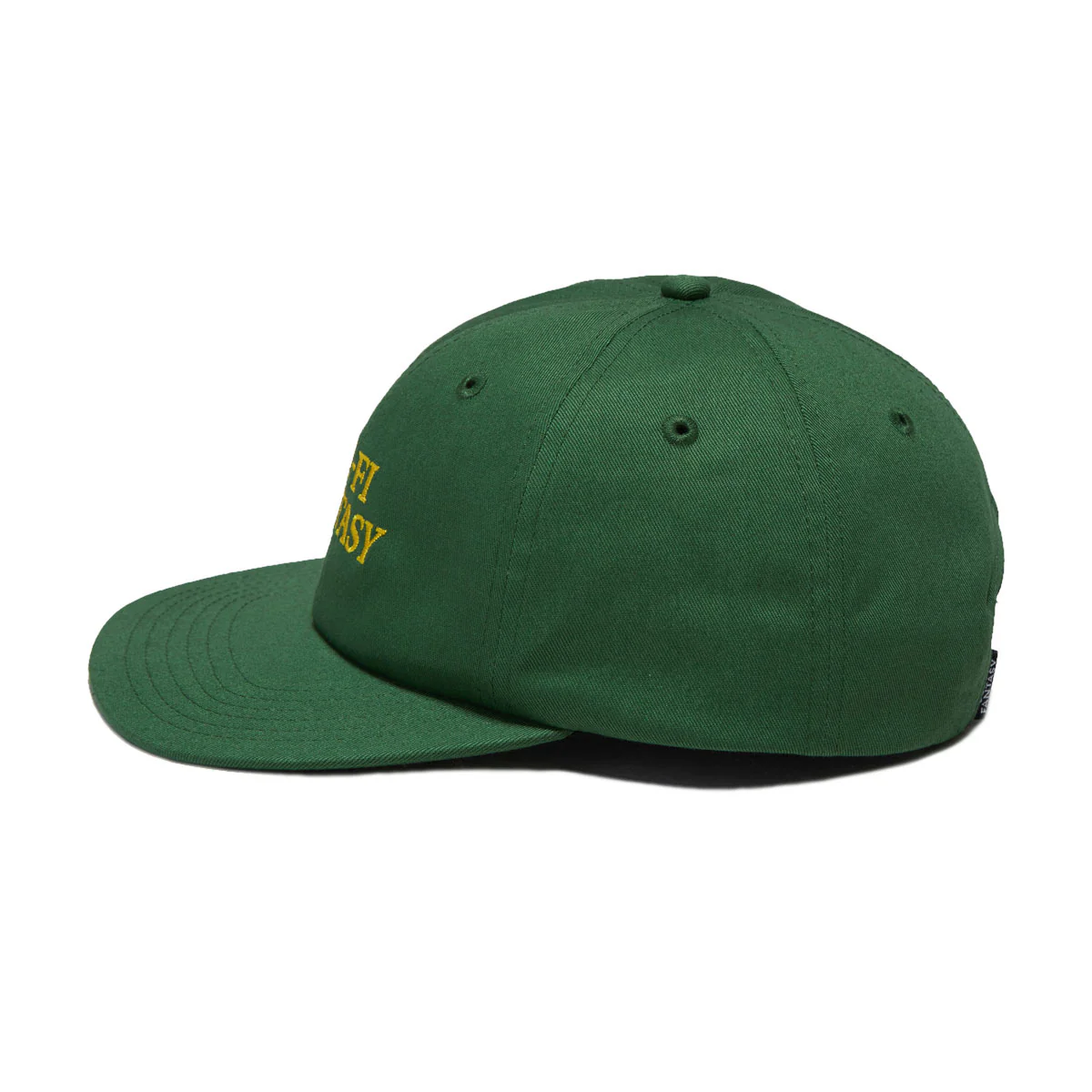 Sci-Fi Fantasy Herringbone Logo Hat - Green - Image 3