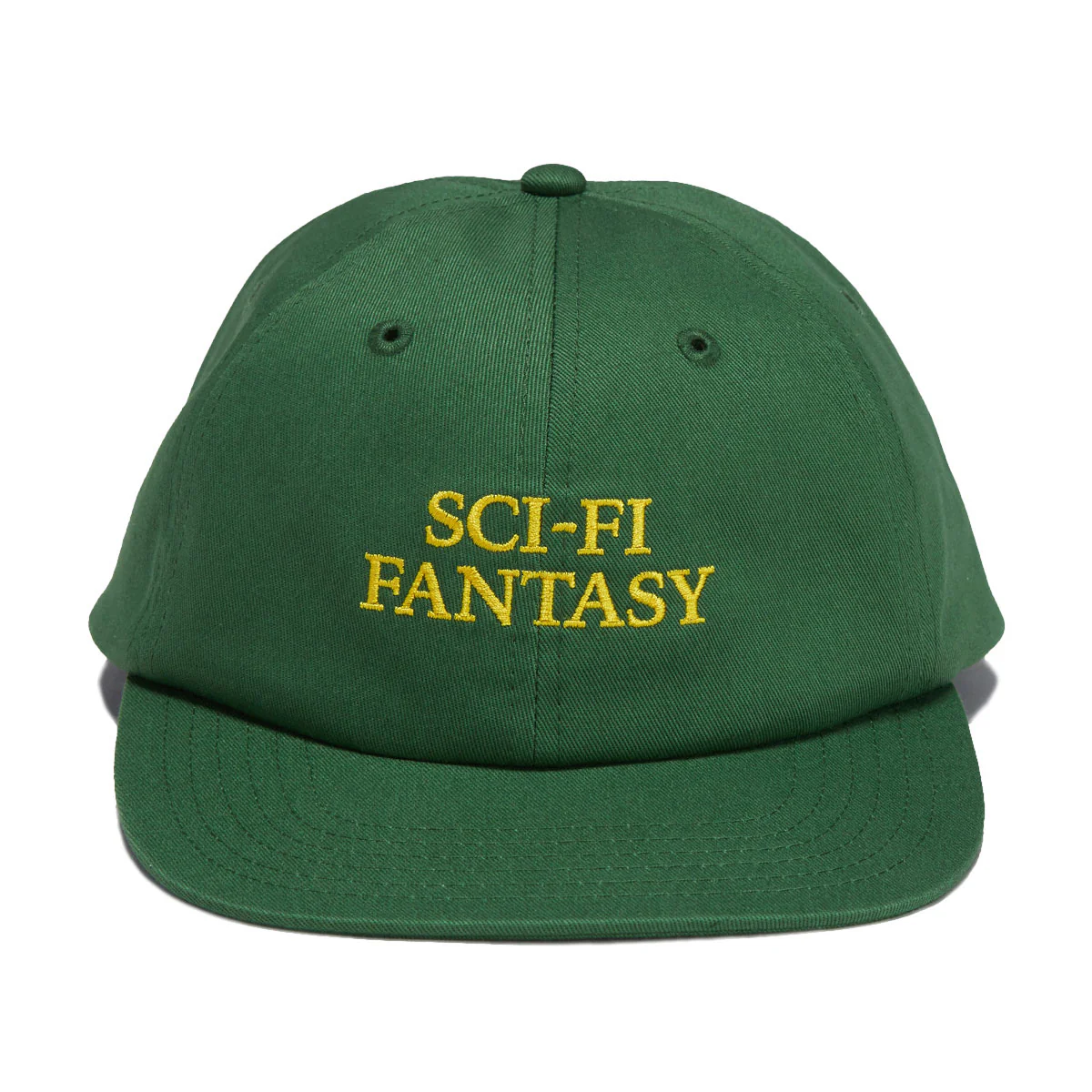 Sci-Fi Fantasy Herringbone Logo Hat - Green - Image 5