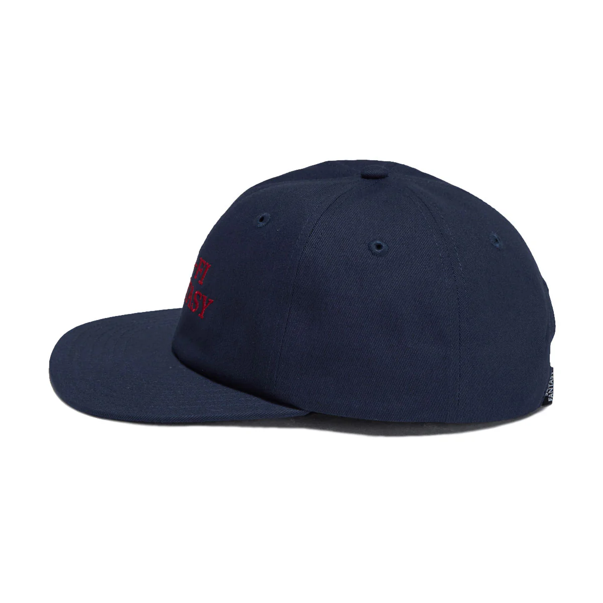 Sci-Fi Fantasy Herringbone Logo Hat - Navy - Image 3