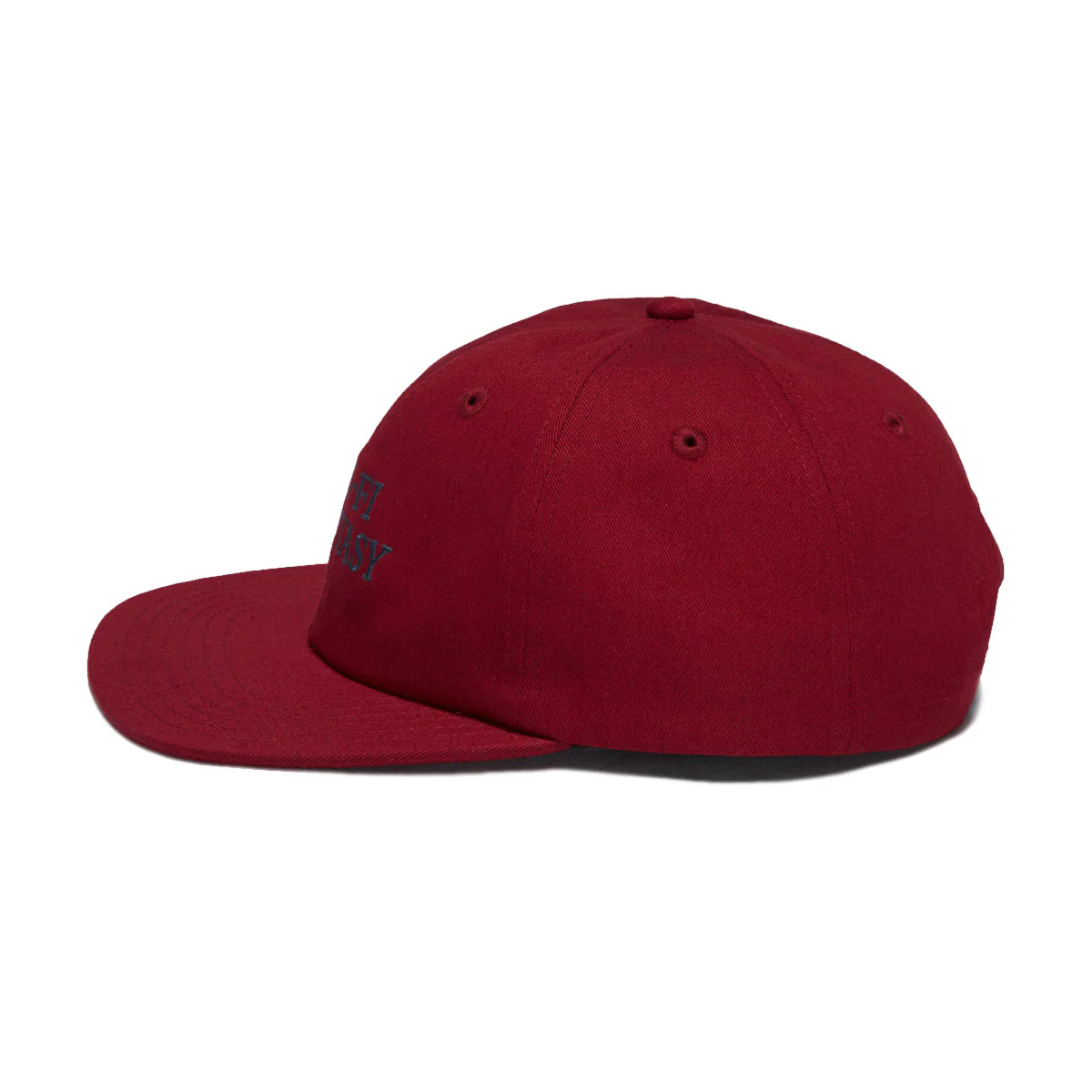 Sci-Fi Fantasy Herringbone Logo Hat - Red - Image 3