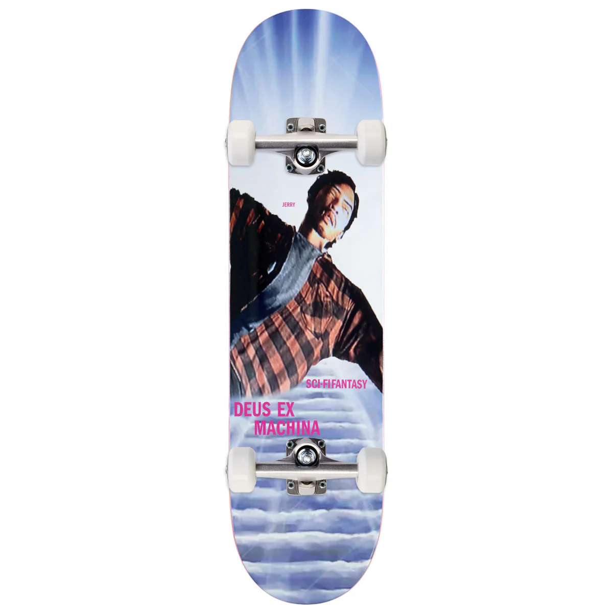 Sci-Fi Fantasy Jerry Hsu Deus Ex Machina Skateboard Complete - 8.25"