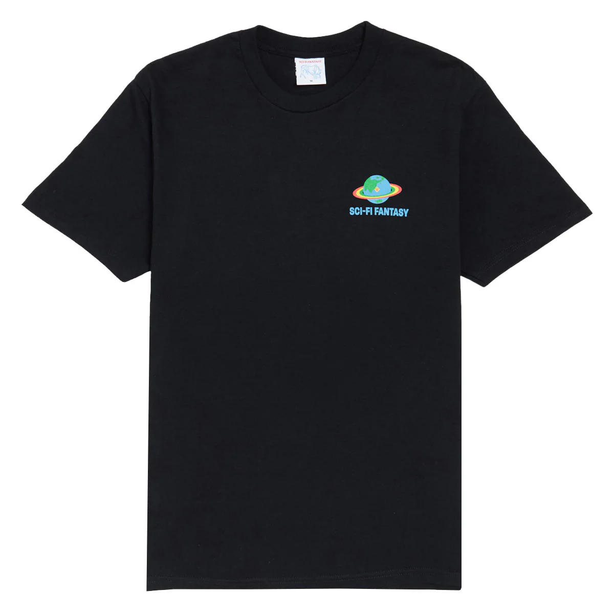 Sci-Fi Fantasy Zen Meditation T-Shirt - Black