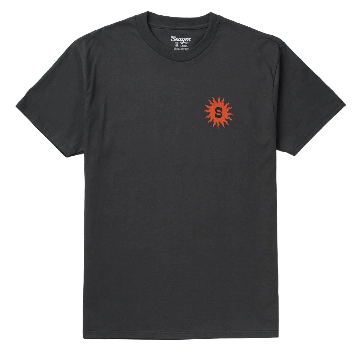 Seager Baja T-Shirt - Vintage Black - Image 2