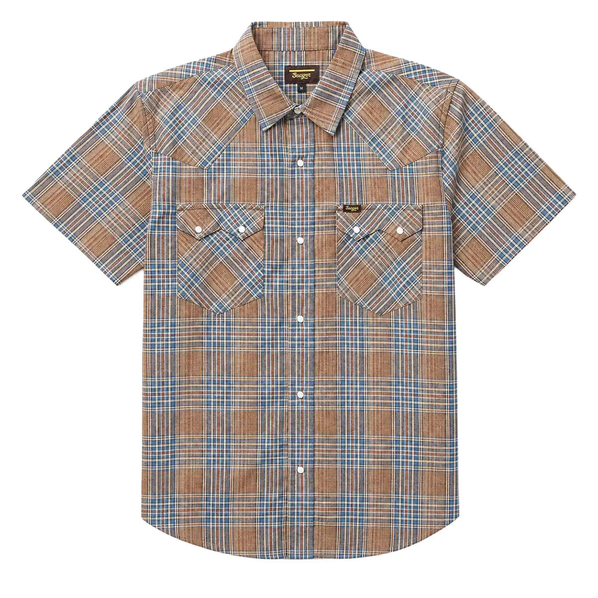 Seager Sawtoof Shirt - Faded Navy Plaid