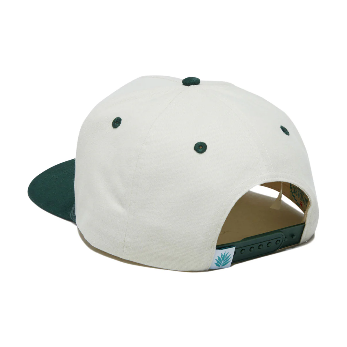 Sendero Cowboy Hat - Cream/Green - Image 5