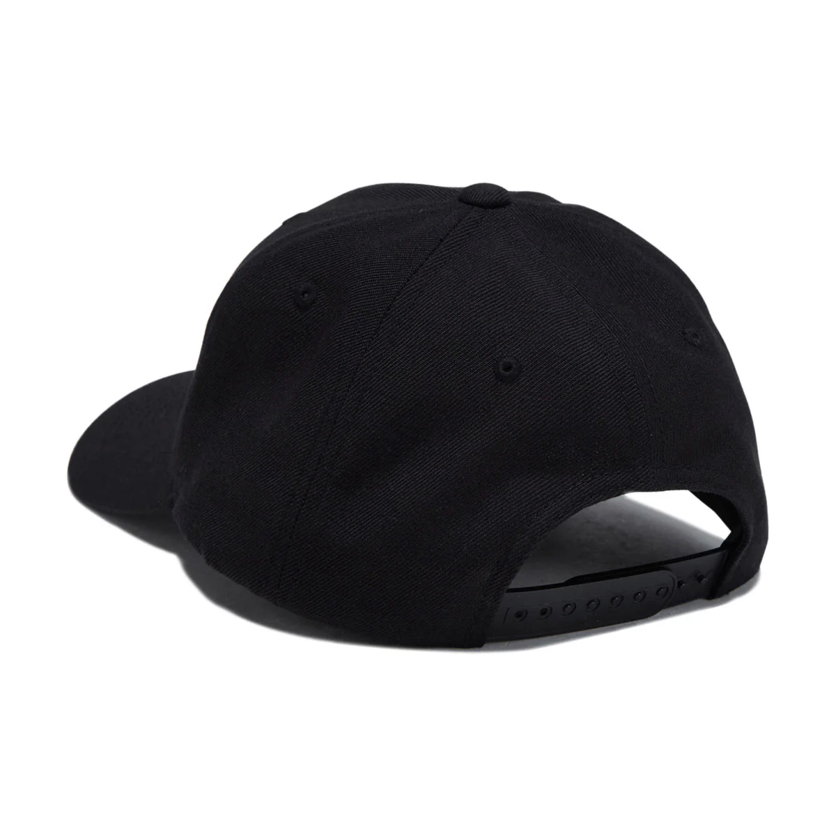 Shake Junt Stretch Logo Snapback Hat - Black - Image 2