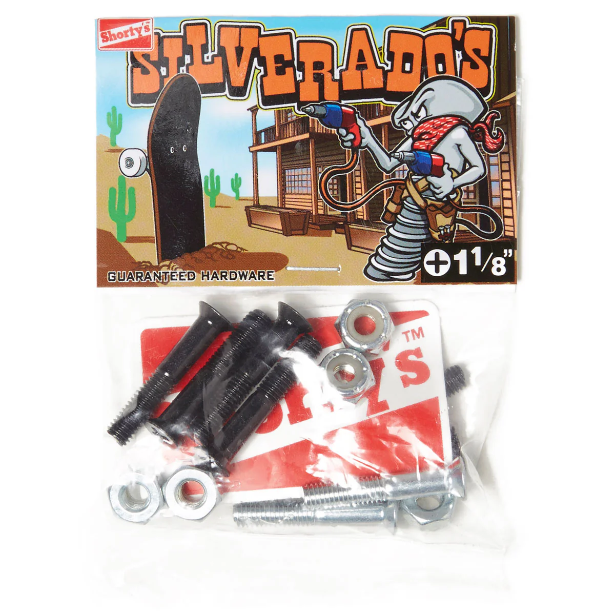 Shorty's Silverados Hardware - Phillips - 1.125"