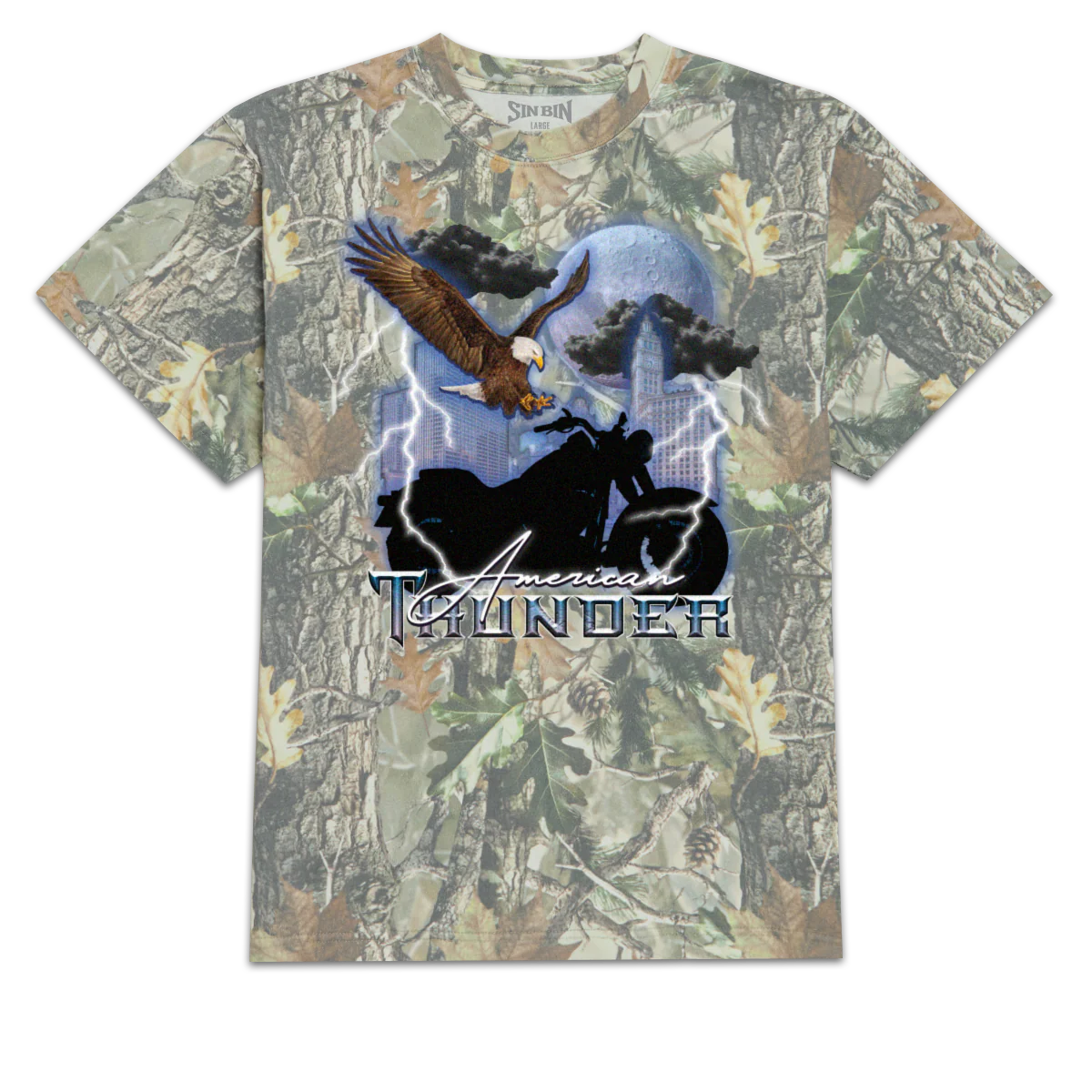 Sin Bin American Thunder T-Shirt - Camo - MD