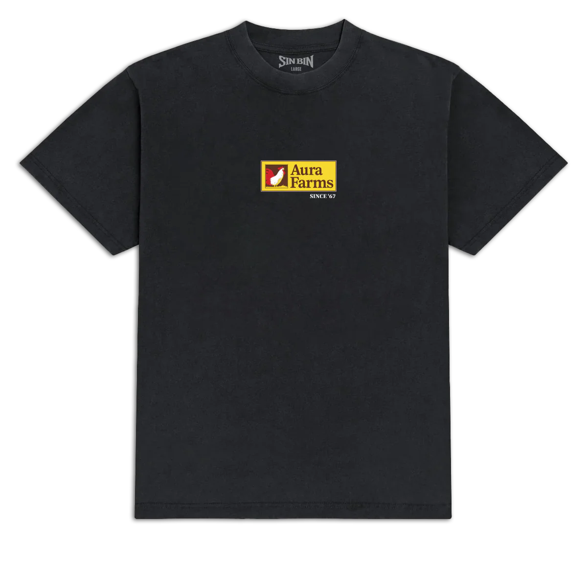 Sin Bin Six Seven T-Shirt - Black - XXL